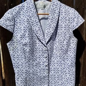 Tahari Flower Blazer